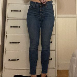 MADEWELL Jeans- 10” High-rise Skinny Size 27